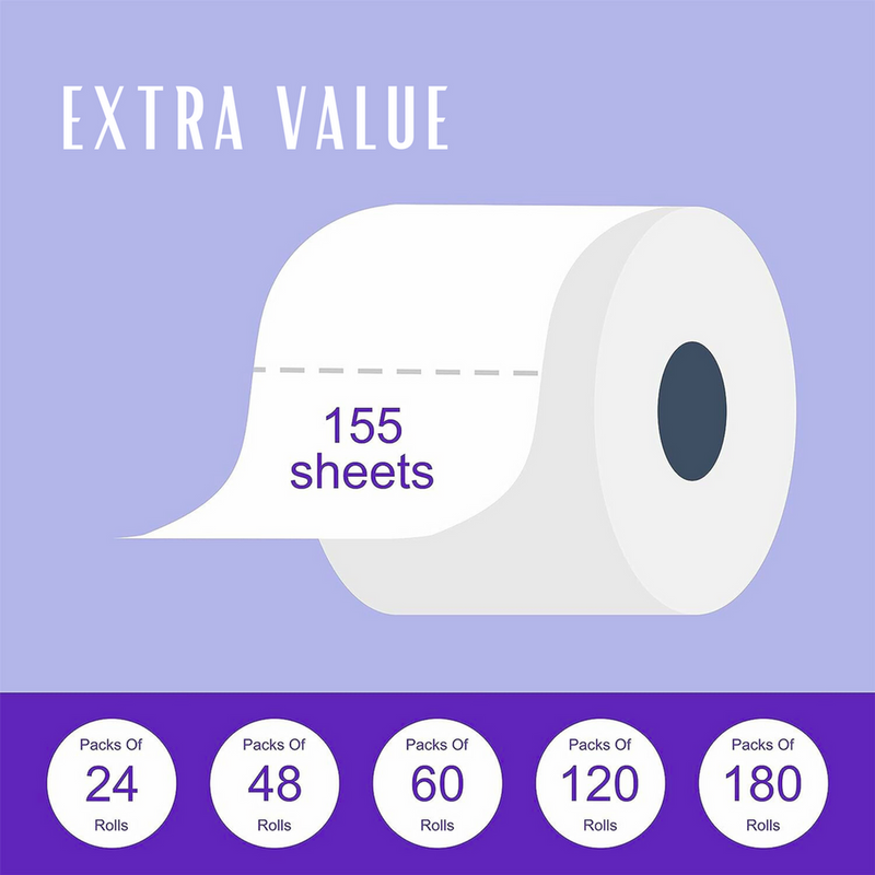 Vinsani Lavender 60 Toilet Rolls