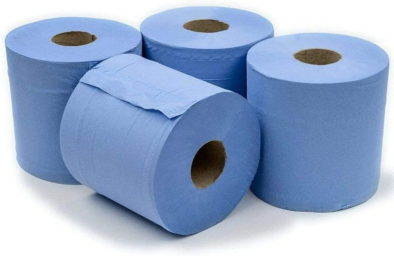 Centrefeed Blue Roll 6