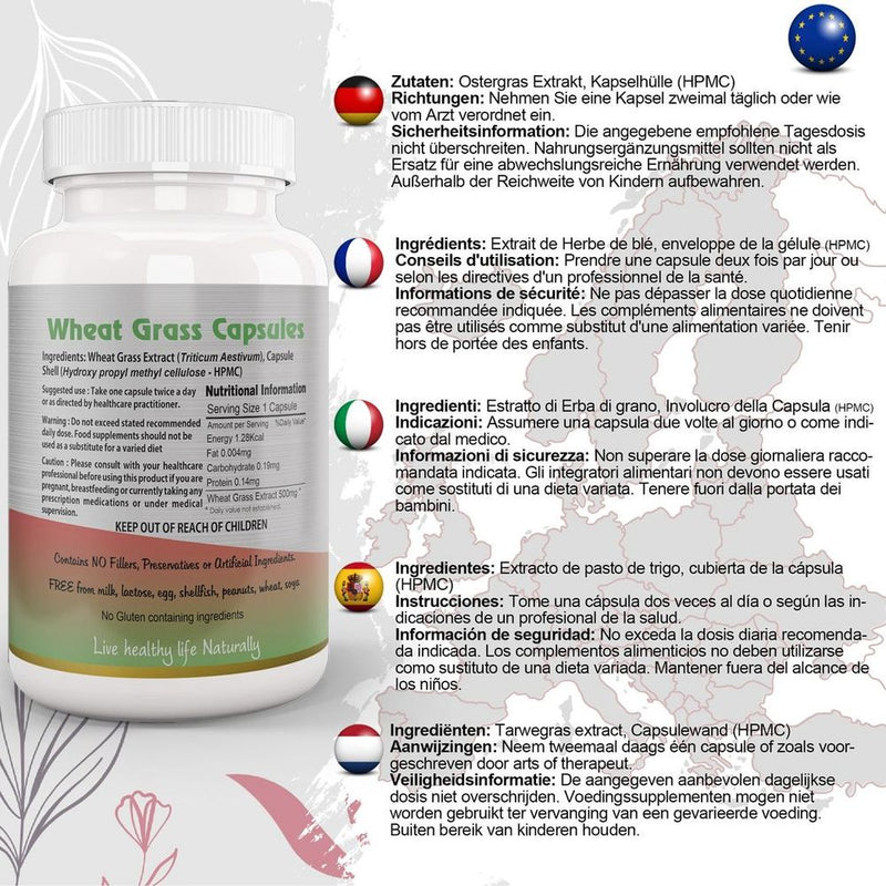 Wheat Grass Capsule