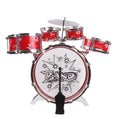 Kids Big Band Rockstar Drums & Cymbal Kit With Stool