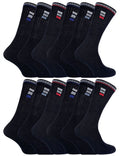 12 Pairs Mens 019 Classic Sport Socks