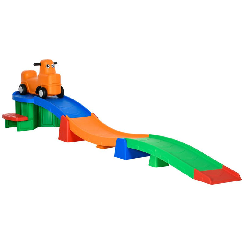 3(m) Up and Down Rollercoaster for Kids w/ Non-Slip Steps for 2-5Years