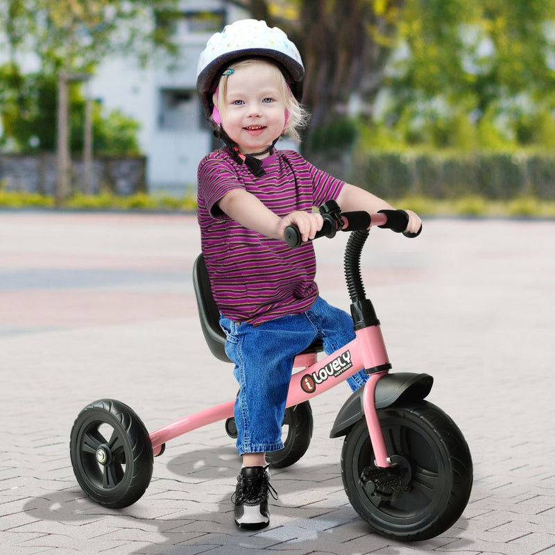 Toddler Tricycle Ride on Trike W/ 3 Wheels Pink