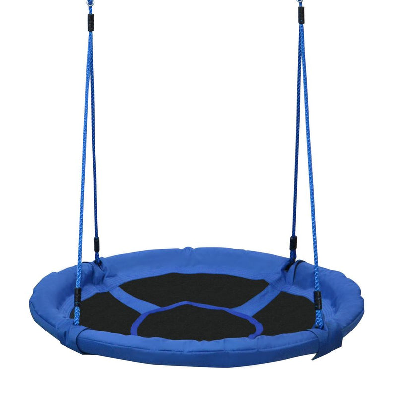 Round Swing Kids Game Spin Rope Playground Steel 100cm Playroom