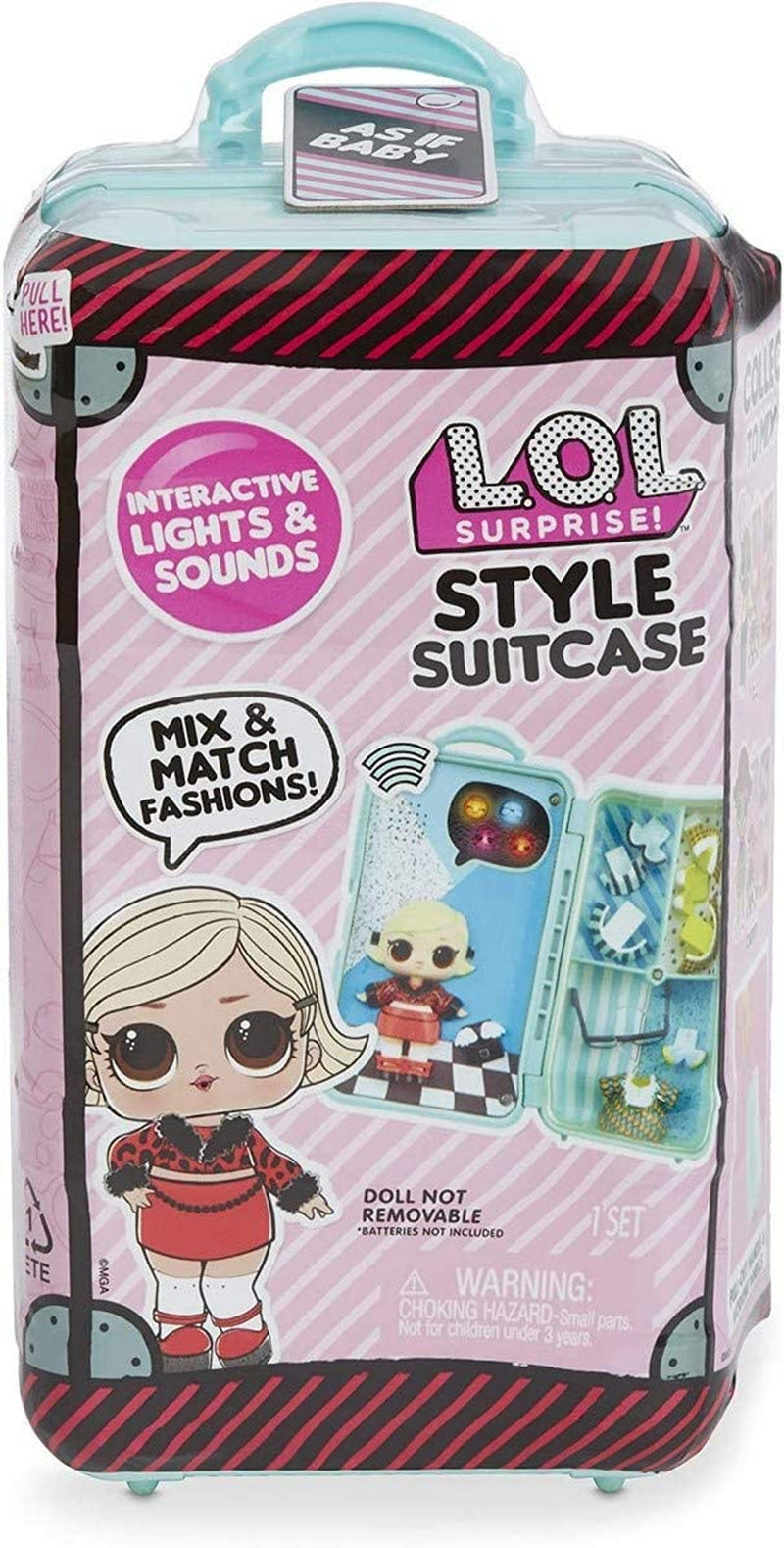 L.O.L Surprise!  L.O.L Style Suitcase Cherry Interactive Surprise