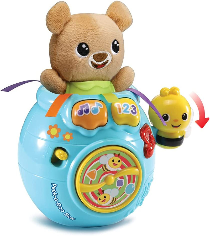 Vtech Baby Peek-A-Boo Bear Baby Interactive Cuddly Toy for Sensory Play