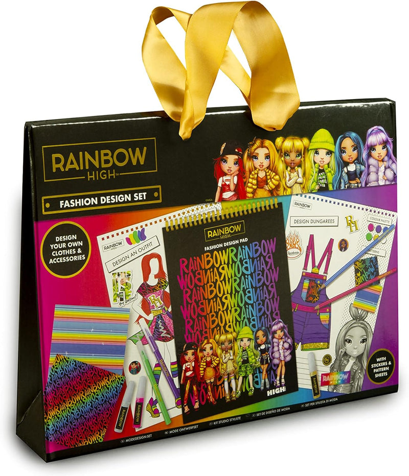 Rainbow High Fashion Fashion Design Sketchbook Set - Fashion Designer Kit 