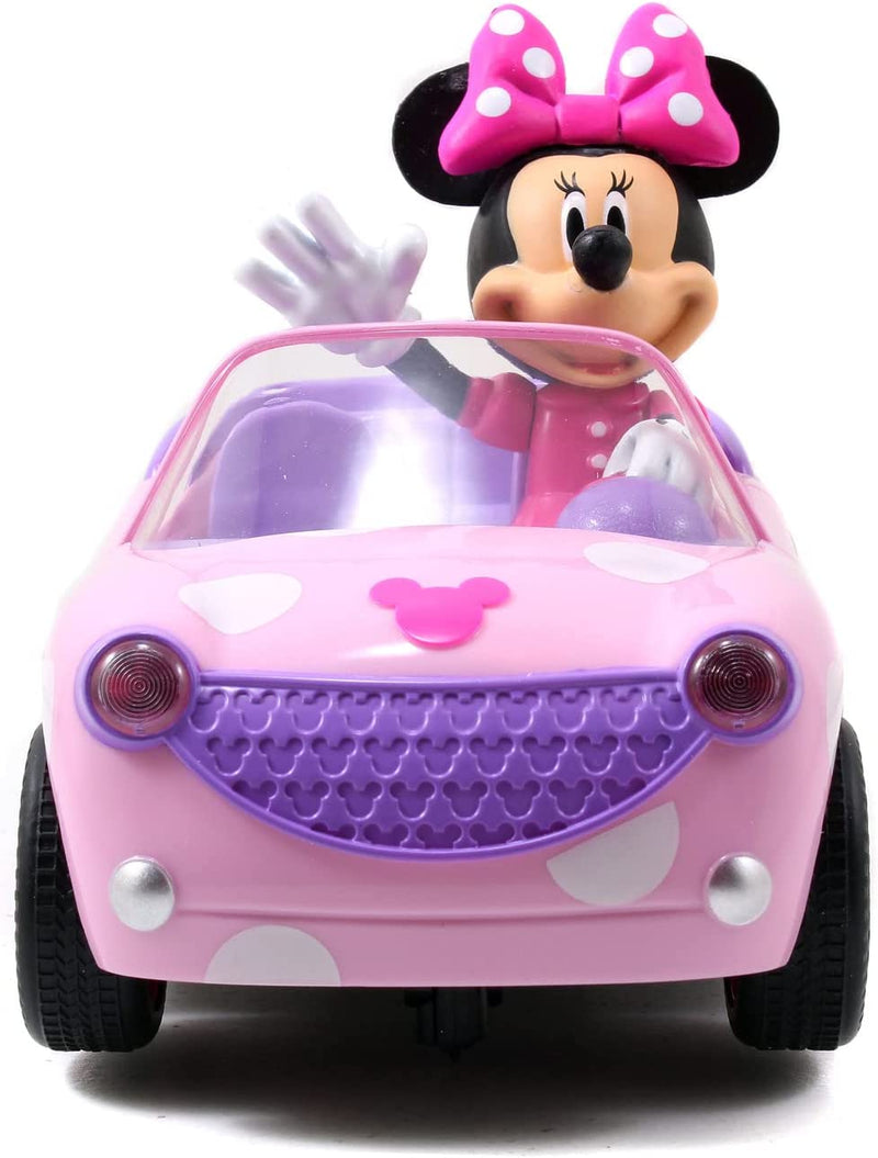  Disney Minnie Mouse Remote Control Roadster in Pink 1:24