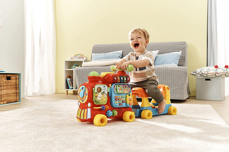 Vtech Baby 4-In-1 Alphabet Train Baby Walker with Lights and Sounds