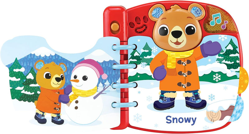 Vtech Baby Four Seasons Dress-Up Book Interactive Baby Book with Songs