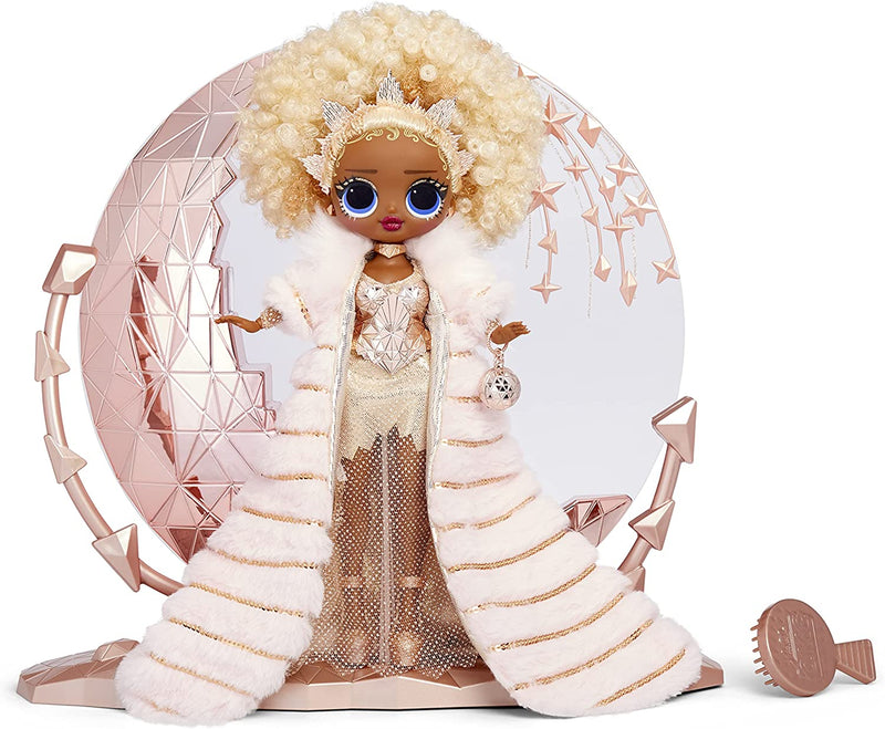 L.O.L. Surprise! Holiday OMG Collector Doll-Nye Queen-With Gold Fashions