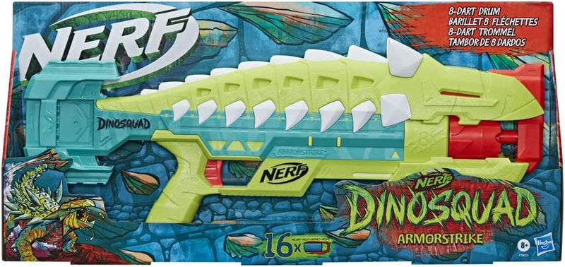 Nerf Dinosquad Armorstrike Dart Blaster 8-Dart Rotating Drum