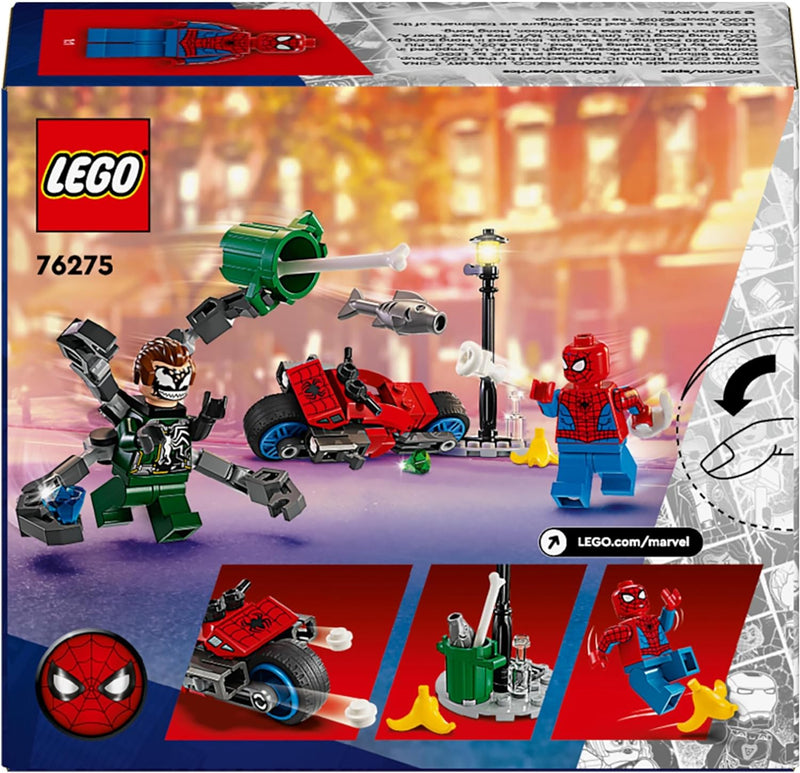 Lego Marvel 76275 Motorcycle Chase: Spider-Man Vs. Doc Ock