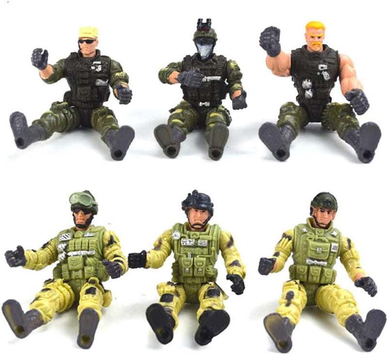 Special Forces Army Men Combat SWAT Soldier Action Figures 