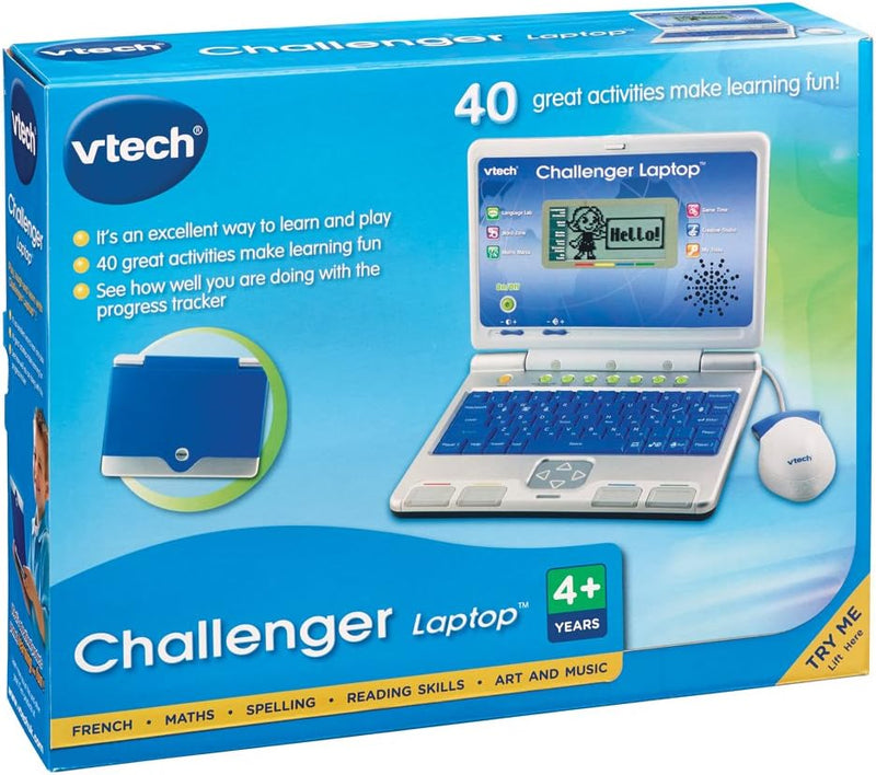 Vtech Challenger Laptop Blue