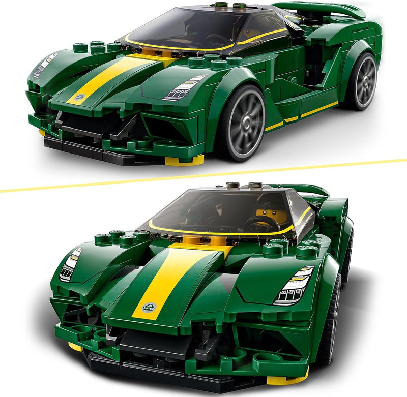 Lego 76907 Speed Champions Lotus Evija Race Car Toy Model 