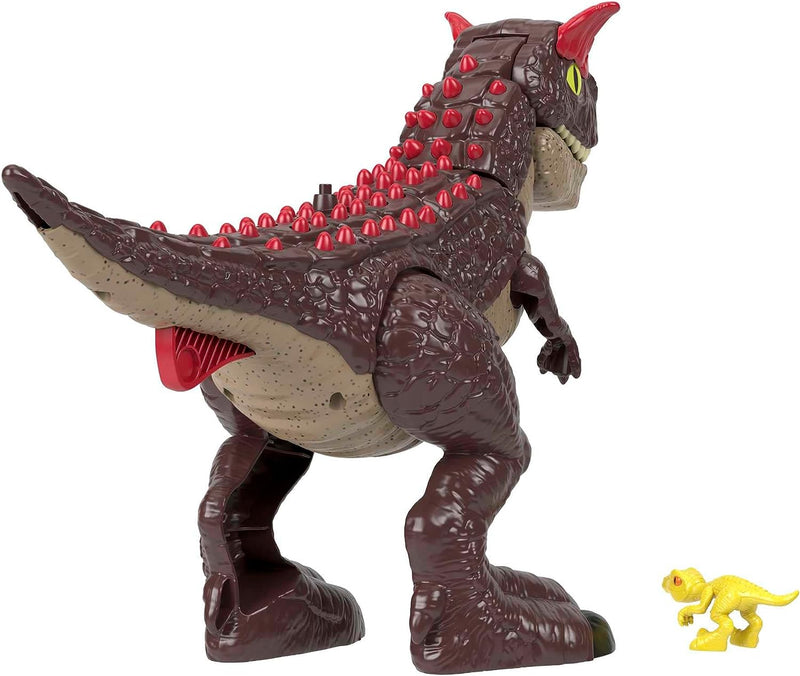 Imaginext Jurassic World Dinosaur Toy Spike Strike Carnotaurus