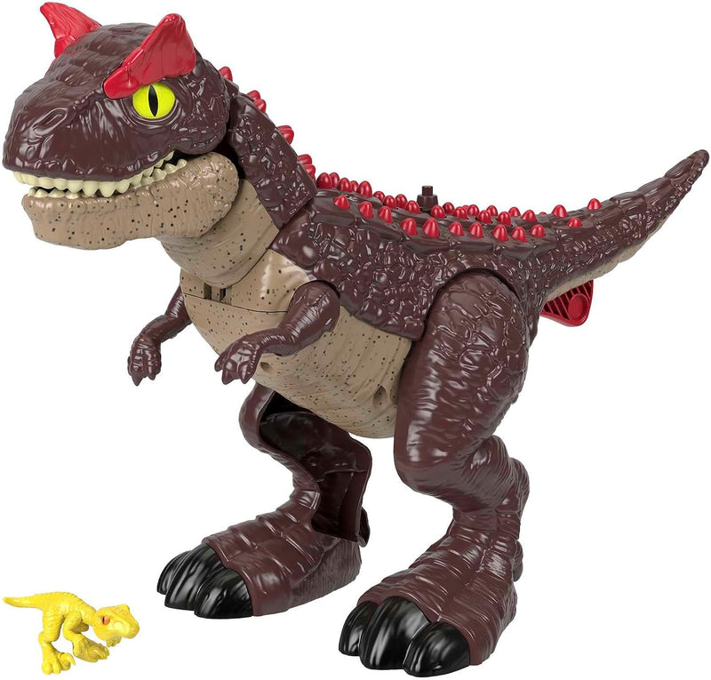 Imaginext Jurassic World Dinosaur Toy Spike Strike Carnotaurus