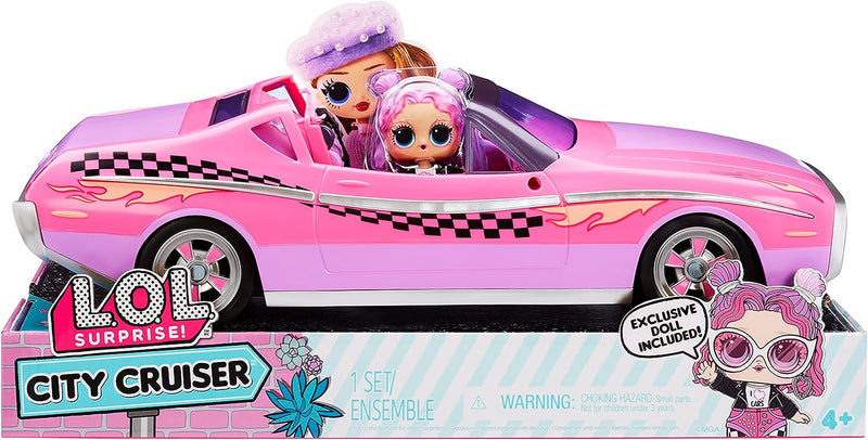 L.O.L. Surprise City Cruiser - Pink and Purple Sports Car 