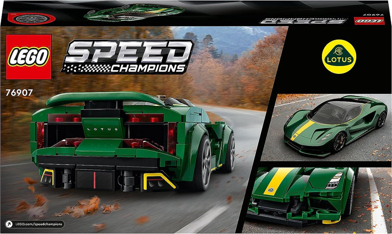 Lego 76907 Speed Champions Lotus Evija Race Car Toy Model 