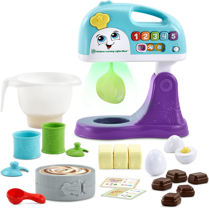 Leapfrog Rainbow Learning Lights Mixer Pretend Play Toddler Toy