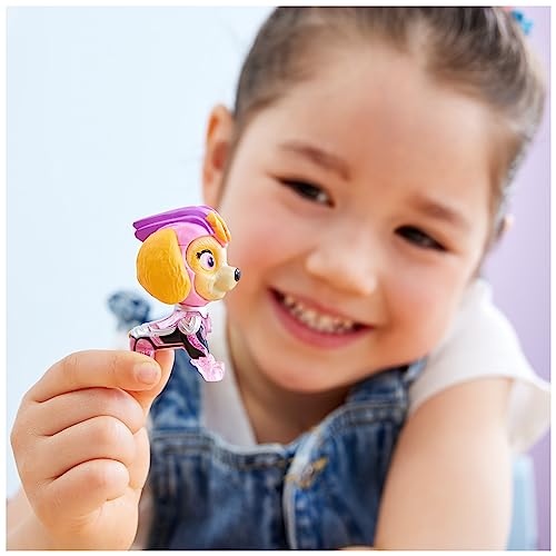 Paw Patrol: The Mighty Movie Aeroplane Toy with Skye Mighty Pups Action Figure