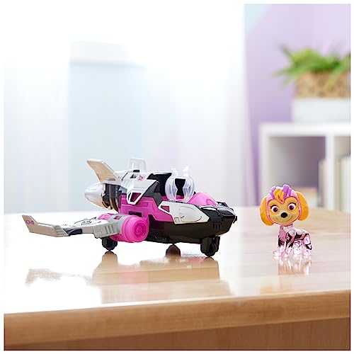 Paw Patrol: The Mighty Movie Aeroplane Toy with Skye Mighty Pups Action Figure