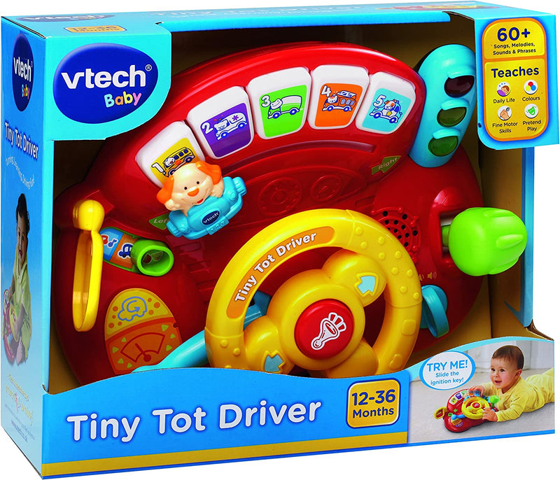 Vtech Baby Tiny Tot Driver Roleplay Steering Wheel for Toddlers