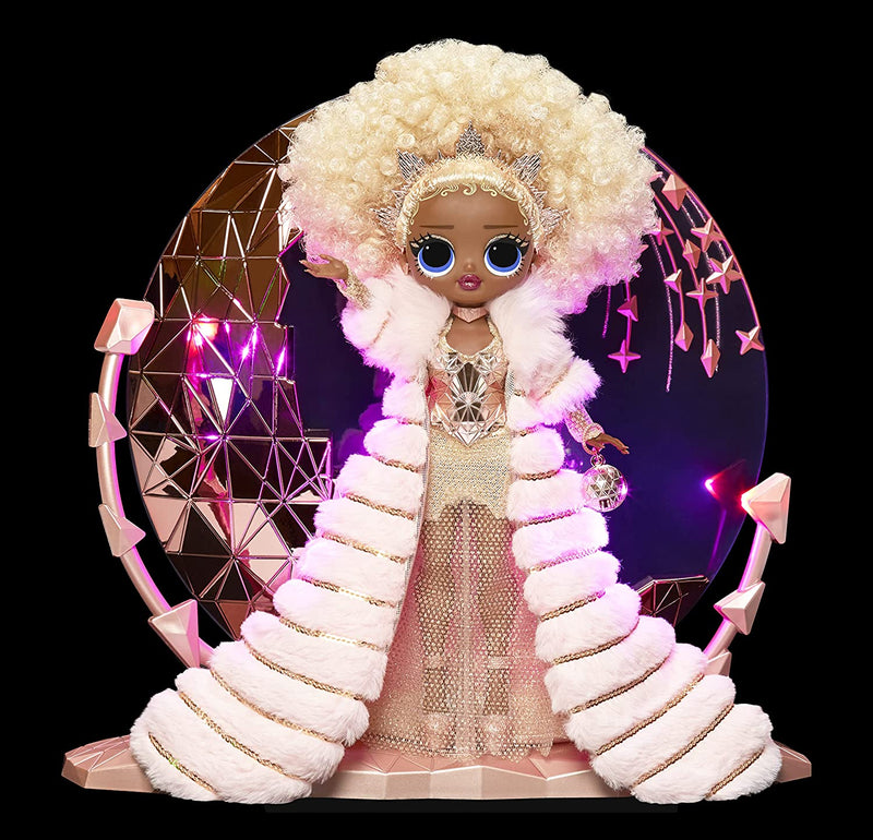 L.O.L. Surprise! Holiday OMG Collector Doll-Nye Queen-With Gold Fashions