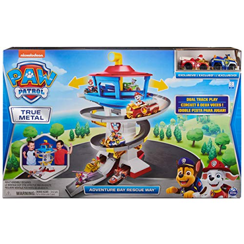 Paw Patrol True Metal Adventure Bay Rescue Way Playset