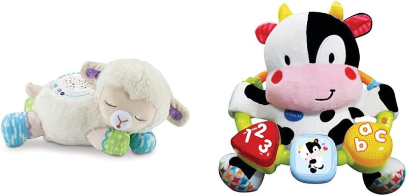 Vtech Baby 3-In-1 Starry Skies Sheep Soother Soft Toy for Babies 