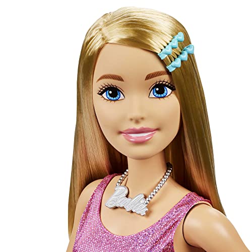 Big Barbie Doll with Blond Hair 28 Inches Tall