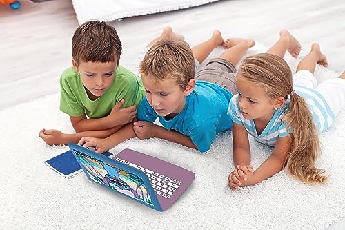 Lexibook Disney Stitch-Bilingual English/French Educational Laptop