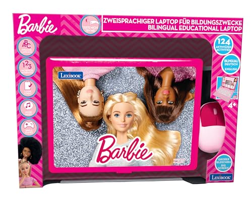 Lexibook Barbie Educational and Bilingual Laptop in English/German