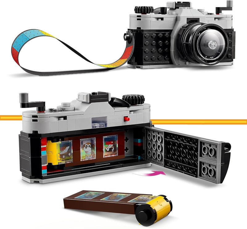 Lego Creator 31147 3In1 Retro Camera Toy to Video Camera to TV Set