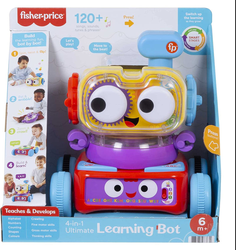 Fisher Price 4-In-1 Ultimate Learning Bot