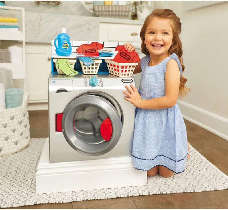 Little Tikes First Washer-Dryer -Interactive & Realistic with Sounds 