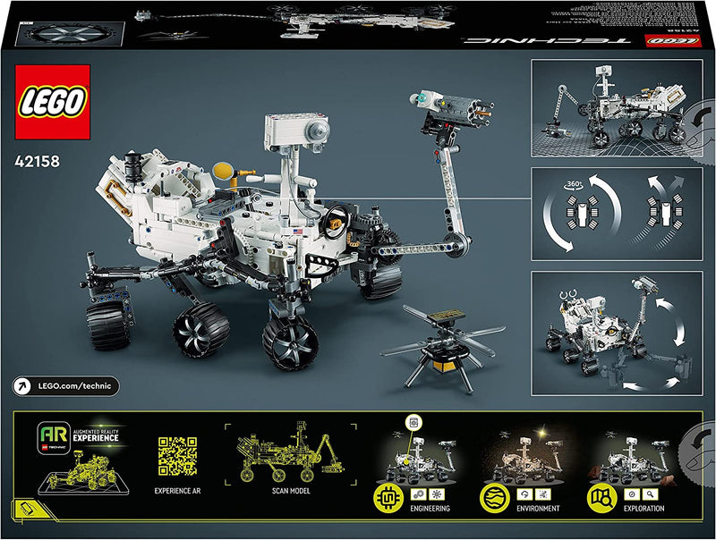 Lego 42158 Technic NASA Mars Rover Perseverance Space Set with AR App Experience