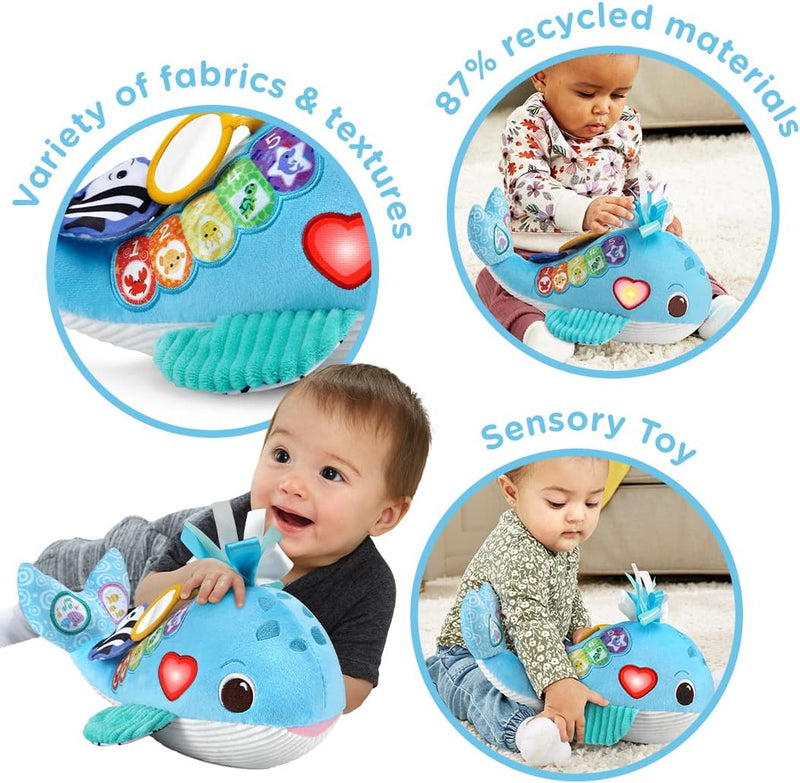 Vtech Baby Snuggly Sounds Whale Sensory Toy with Lights Sounds & Music