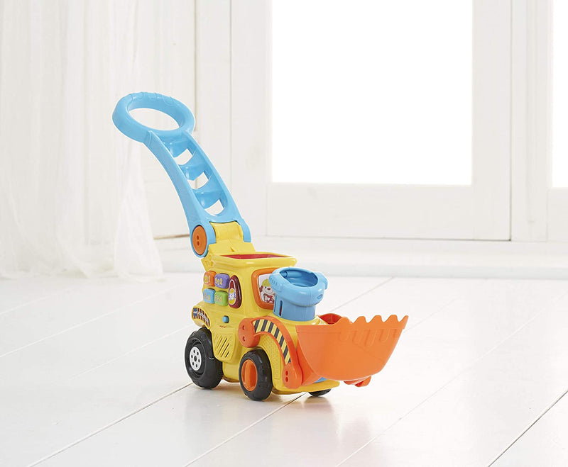 Vtech POP and Drop Digger Educational Push along Digger for Toddler