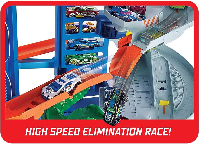 Hot Wheels  City Ultimate Garage Playset with Multi-Level Racetrack