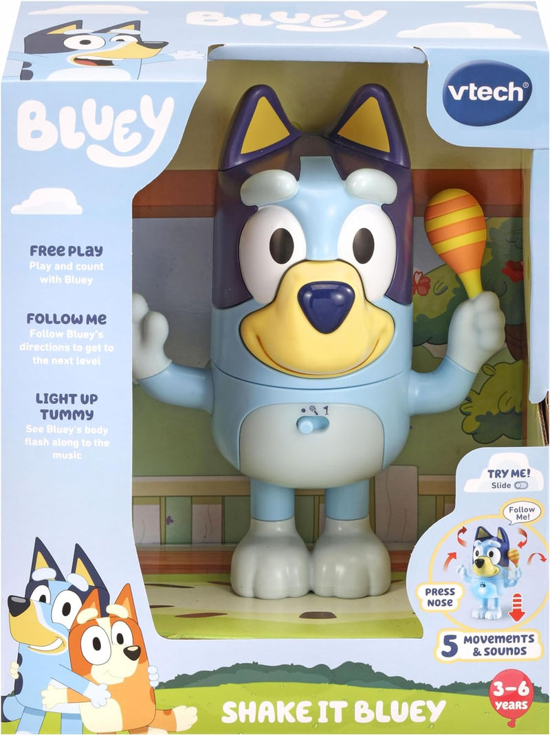 Vtech Shake It Bluey Interactive Toddler Toy 