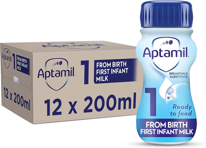Aptamil 1 First Infant Baby Milk Ready to Use Liquid Formula from Birth