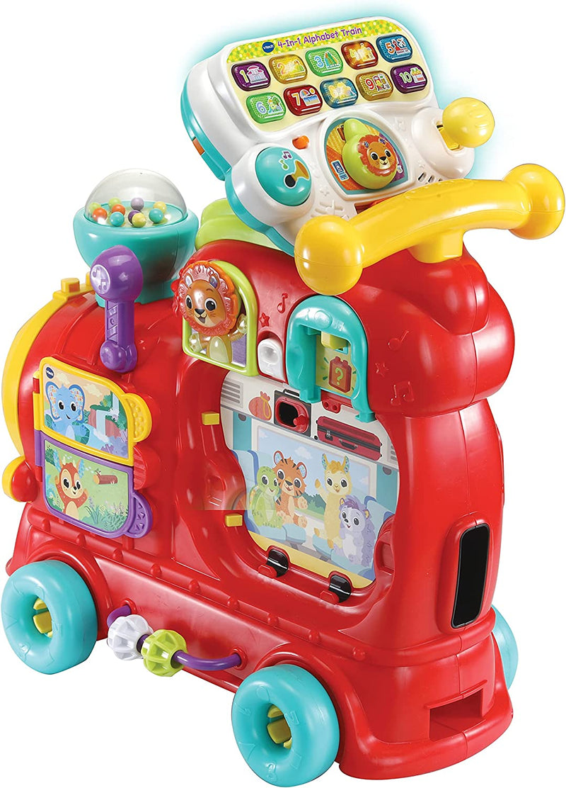 Vtech Baby 4-In-1 Alphabet Train Baby Walker with Lights and Sounds