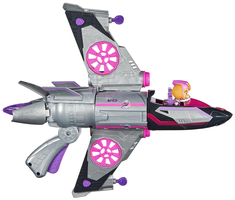 Paw Patrol: The Mighty Movie Transforming Rescue Jet with Skye Mighty Pups Action Figure