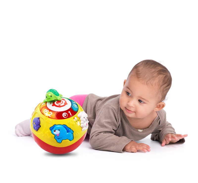 VTech Crawl & Learn Bright Lights Ball Interactive Baby Toy with Lights