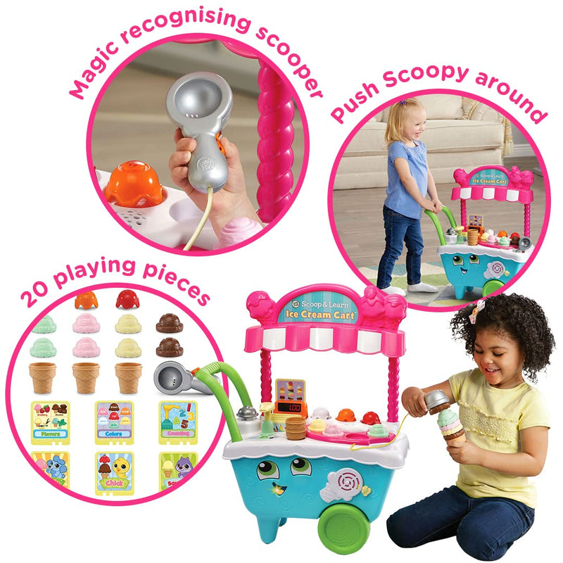 LeapFrog Scoop & Learn Pretend Toddler Toy for Role Play