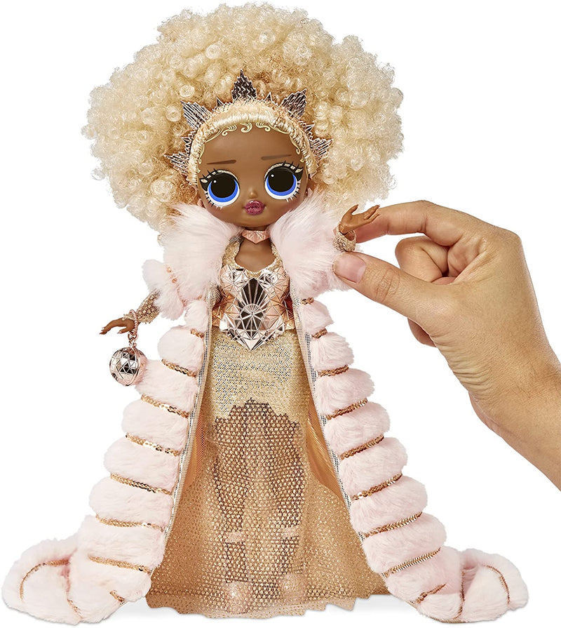 L.O.L. Surprise! Holiday OMG Collector Doll-Nye Queen-With Gold Fashions