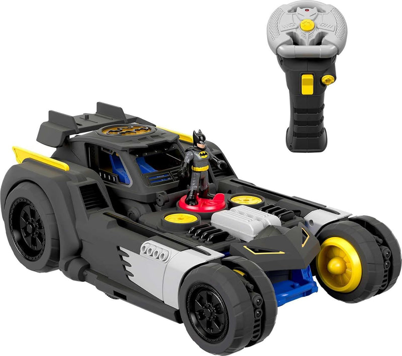 Imaginext DC Super Friends Batman Transforming Batmobile Remote Control Car