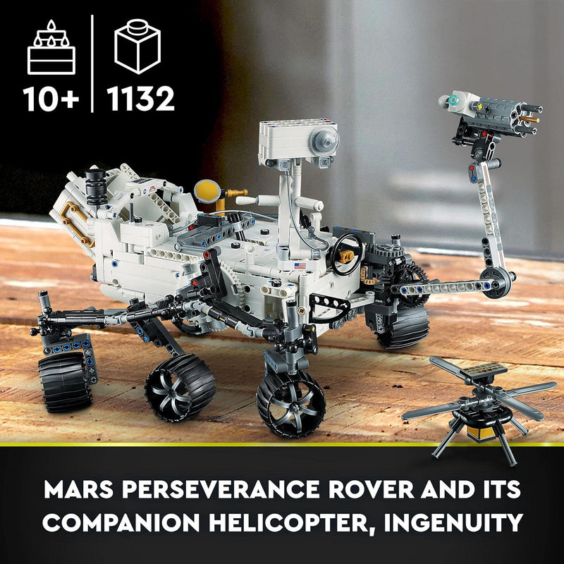 Lego 42158 Technic NASA Mars Rover Perseverance Space Set with AR App Experience